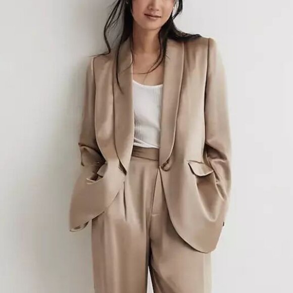 Madewell | Jackets & Coats | Nwt Madewelll Womens Satin Oversized